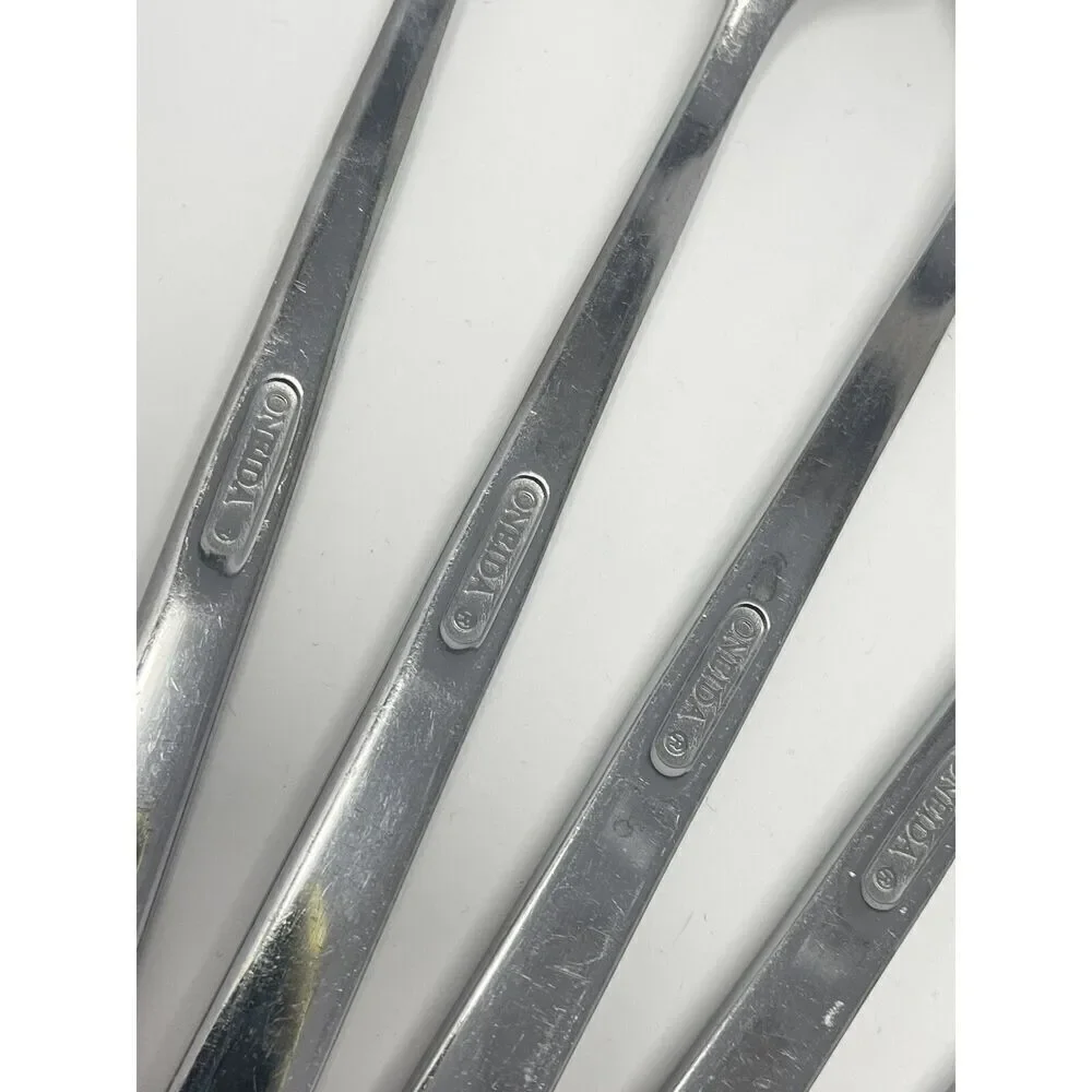 Oneida Stainless Dupree Glossy Dinner Place Forks 8 1/8” Set Of 6 Discontinued